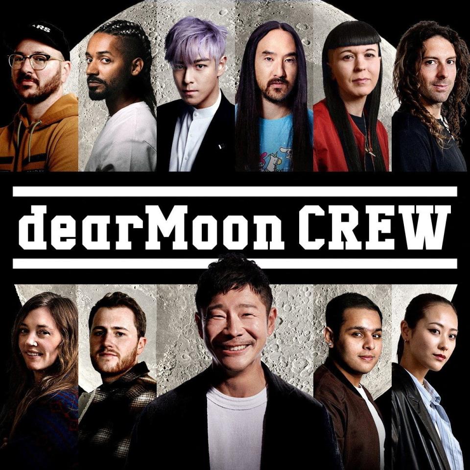The full dearMoon crew - dearMoon Project/Reuters