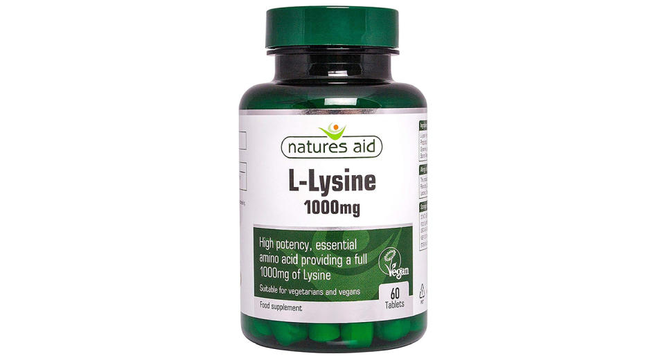 Natures Aid L-Lysine tablets: Was £5.95, now £3.49