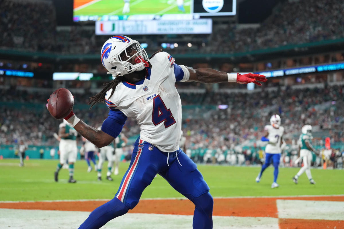 Fantasy Football: Takeaways from Bills-Dolphins on Thursday Night Football