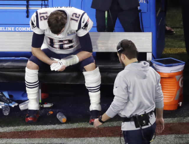 Behind the black curtain with Tom Brady: Tears and concerns over Patriots'  dynasty