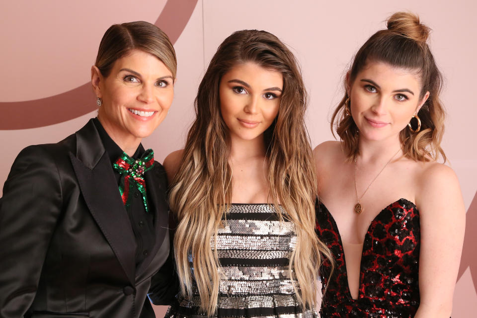 Pre-scandal, Loughlin often hit the red carpet with her daughters, Olivia Jade and Isabella Rose Giannulli.
