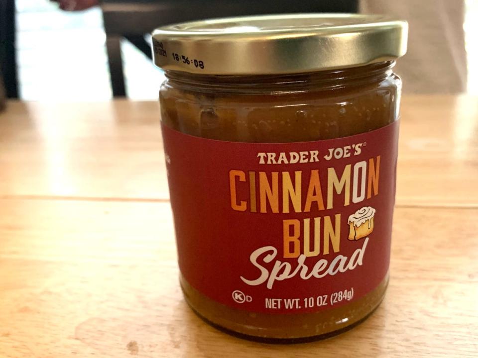 cinnamon bun spread