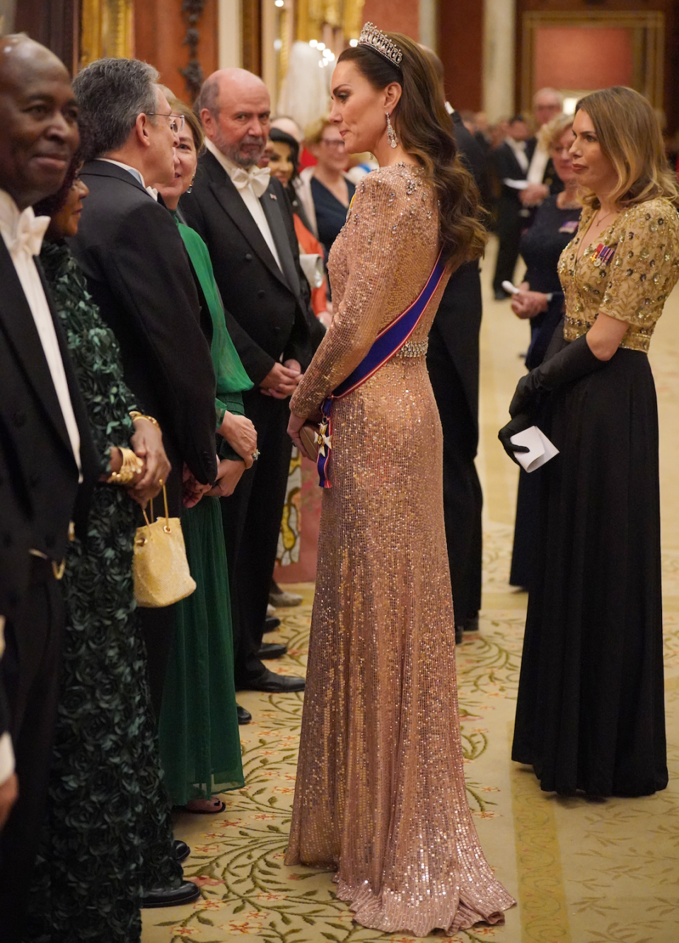 <p> For the annual Diplomatic Corps reception in 2023, the princess wore the iconic Lover's Knot Tiara - which is made from diamonds and pearls. She has worn it the most out of all the tiaras she has been seen in over the years. </p>