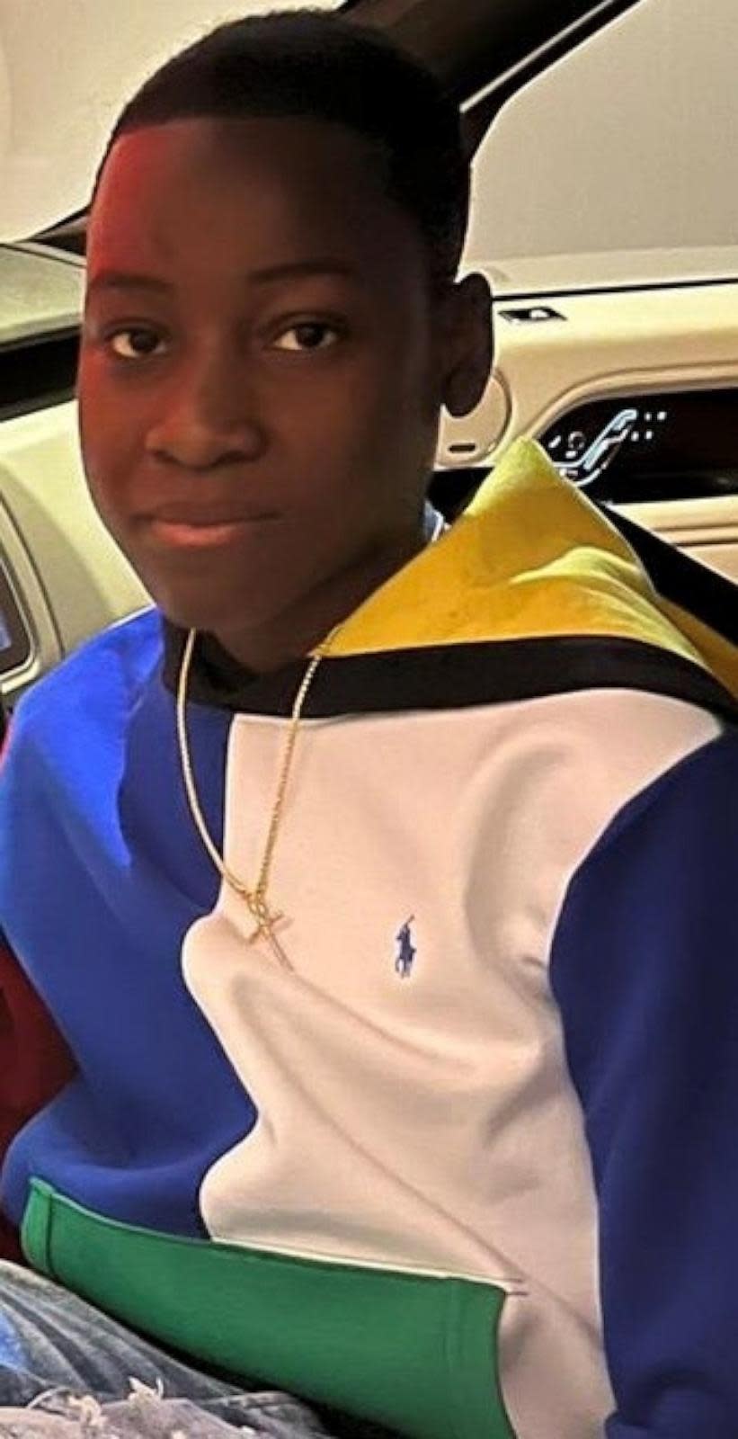 PHOTO: 16-year-old Justin Johnson had moved to the United States on January 2023 from Jamaica. Johnson died on April 26 when he suffered a cardiac arrest after allegedly playing a game of tag with other teens who appeared to have been targeting the teen. (Family Handout)