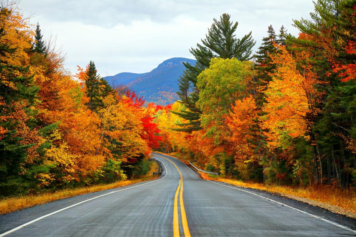 autumn in the White Mountains of New Hampshire