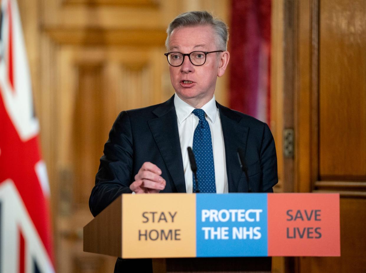 Chancellor of the Duchy of Lancaster Michael Gove: PA