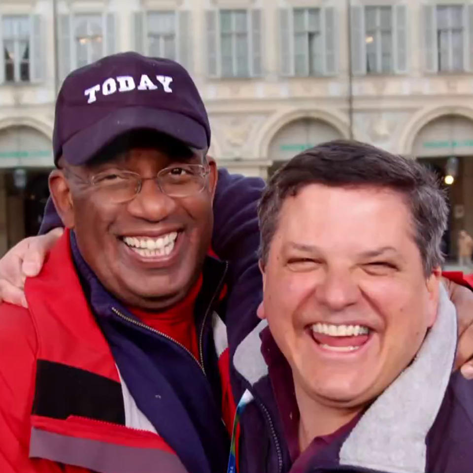 Traub and Al Roker became close after working together for so many years on TODAY. (TODAY)