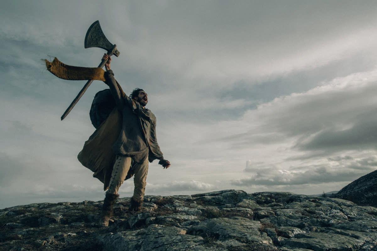 Dev Patel in David Lowery's "The Green Knight"