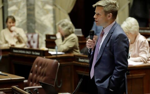 Democrat Jamie Pedersen was the primary sponsor of the bill - Credit: &nbsp;Ted Warren/&nbsp;AP