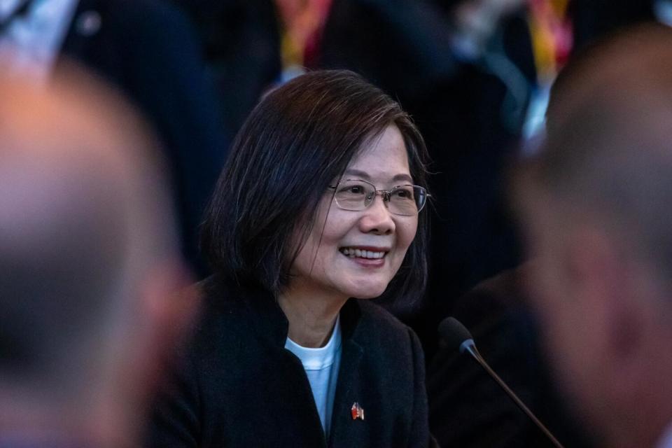 Taiwanese President Tsai Ing-wen