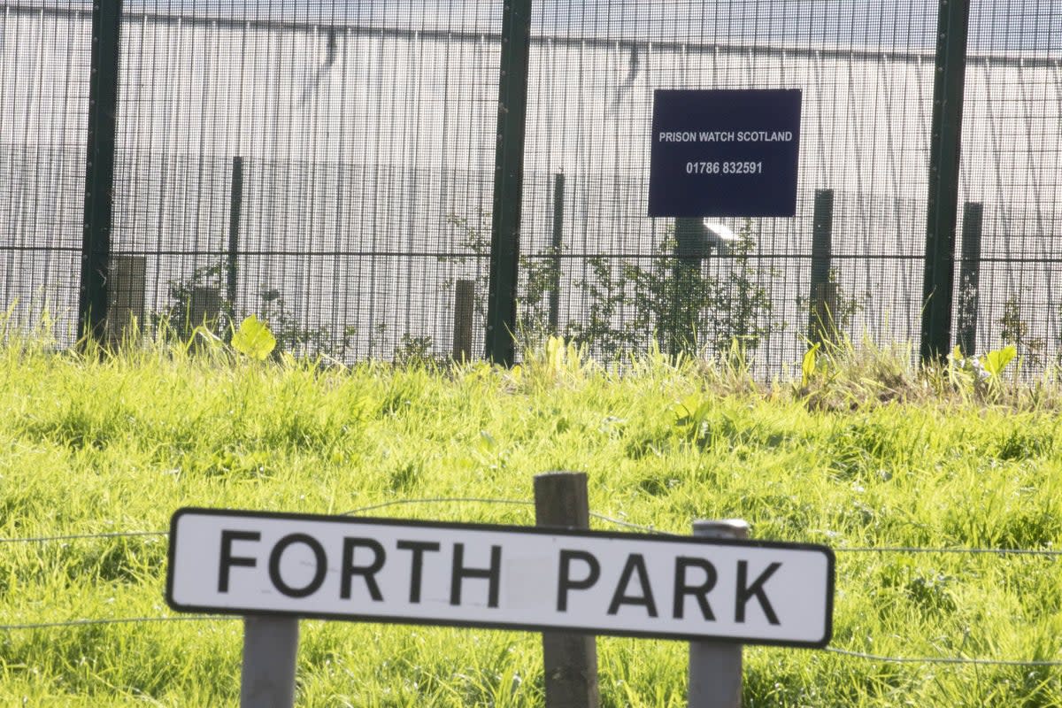 Forth Park and Vale Grove next to HMP Stirling, in Bridge of Allan. (Katielee Arrowsmith/SWNS)
