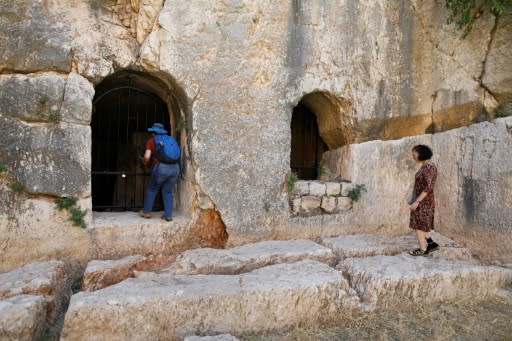 Ultra-Orthodox Jews describe the tomb as a holy burial site of ancient ancestors