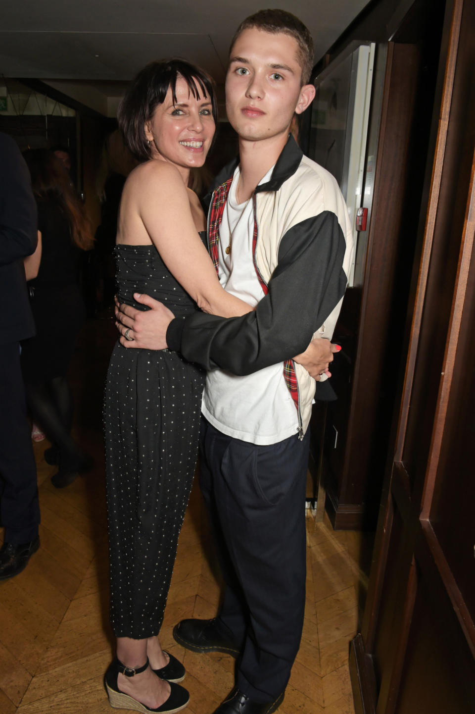 Jude Law’s oldest son Rafferty (pictured here with his mother Sadie Frost) has already landed a number of modeling gigs. At 18, he’s walked in DKNY’s men’s fashion show, called one of the “Best Dressed Men in Britain” by “GQ,” and has, of course, appeared in “Teen Vogue.” “I’m in a band, Dirty Harrys. My best friend Marley and I write all the songs, and we’ve been playing gigs around London,” he told the magazine. “I would love to keep evolving with my band, recording more songs, and touring. I think I will always be in be in music!”