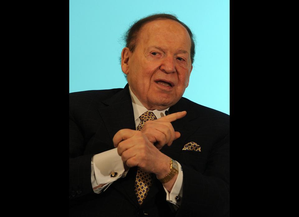 Sheldon Adelson, the Las Vegas casino magnate, and his family have combined to give $53.69 million to super PACs in the 2012 election cycle. At first, Adelson pumped money into Winning Our Future, the super PAC supporting Newt Gingrich, but now he is funding groups backing Mitt Romney and congressional Republicans. Adelson is ranked on the <em>Forbes</em> list of the richest Americans at number eight, with $21.5 billion in net worth.  Sheldon Adelson and his wife, Miriam, gave $15 million to Winning Our Future. His daughters Sivan Ochshorn and Shelley Maye Adelson each chipped in $500,000. Another daughter and her husband each gave $250,000.   Adelson and his wife have also given $20 million to Restore Our Future (supporting Romney), $5 million to Congressional Leadership Fund, $5 million to YG Action Fund, $2 million to Freedom PAC (supporting Connie Mack), $1.5 million to Independence Virginia PAC (supporting George Allen), $1 million to Ending Spending Action Fund, $1 million to Treasure Coast Jobs Coalition, $1 million to Patriot Prosperity PAC (supporting Shmuley Boteach for Congress) and $250,000 to Conservative Renewal PAC, $250,000 to Texas Conservatives Fund (both supporting David Dewhurst) and $190,000 to Hispanic Leadership Fund.  Adelson remained in the number one spot among super PAC donors after counting contributions for August. He has allegedly <a href="http://www.huffingtonpost.com/2012/06/16/sheldon-adelson-to-lavish_n_1600149.html">given in excess of $70 million</a> when contributions to non-profit groups like Americans for Prosperity and the Republican Jewish Coalition are included.   His involvement in politics revolves around his support for the state of Israel, <a href="http://www.huffingtonpost.com/2012/01/11/sheldon-adelson-newt-gingrich-israel_n_1195867.html" target="_hplink">in particular the policies of Prime Minister Benjamin Netanyahu</a>. His business, along with that of other super PAC donors, <a href="http://www.huffingtonpost.com/2012/06/18/sheldon-adelson-bribery-super-pac-donors-fcpa_n_1602694.html" target="_hplink">is also under investigation</a> for violations of the Foreign Corrupt Practices Act.