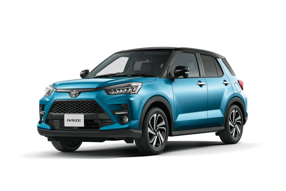 Raize 為車長不足四米的小型 SUV 。