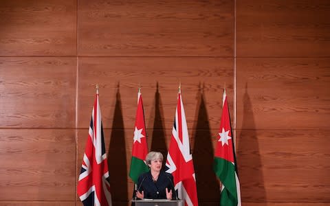 Theresa May - Credit: Leon Neal /Getty Images Europe