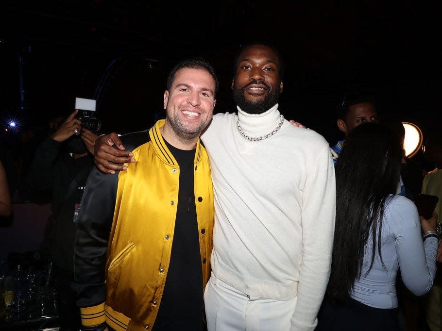 Richard Saghian and Meek Mill