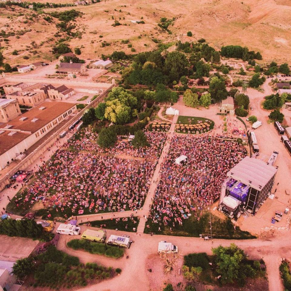 Outlaw Field in Boise has the capacity for about 4,000 concertgoers.