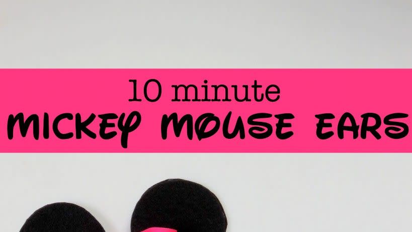 diy mickey mouse ears teen halloween costumes