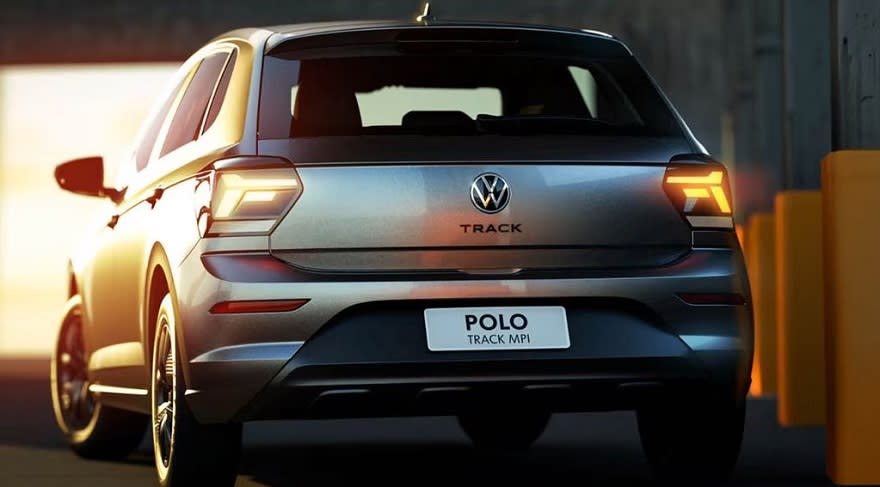 El auto Volkswagen Polo Track tiene el mismo baúl que los tope de gama.