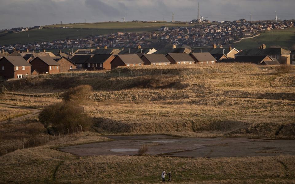 The location of the proposed site of a new coal mine in Whitehaven, - Bloomberg