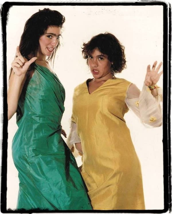 Bertuccelli y Weinberg, “Las hermanas Nervio”. Foto: Instagram