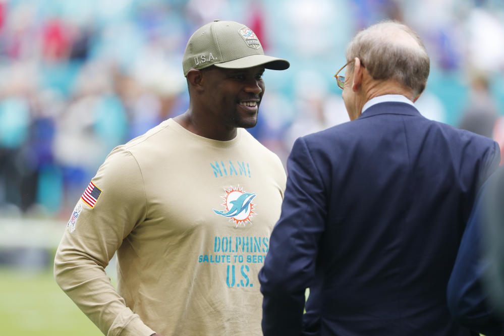 Brian Flores-Dolphins situation sounded like a disaster and Patriots fans  are loving it