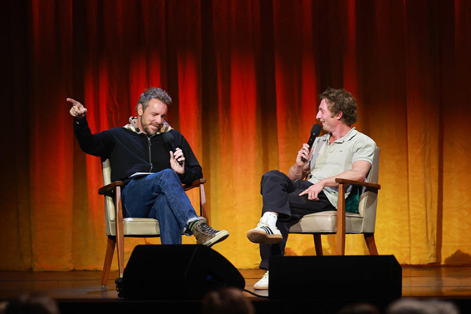 Dax Shepard and Jeremy Allen White