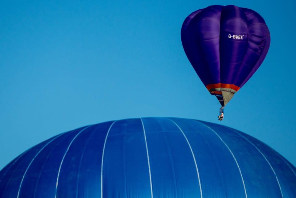 European Hot Air Balloon Festival in Igualada, Spain