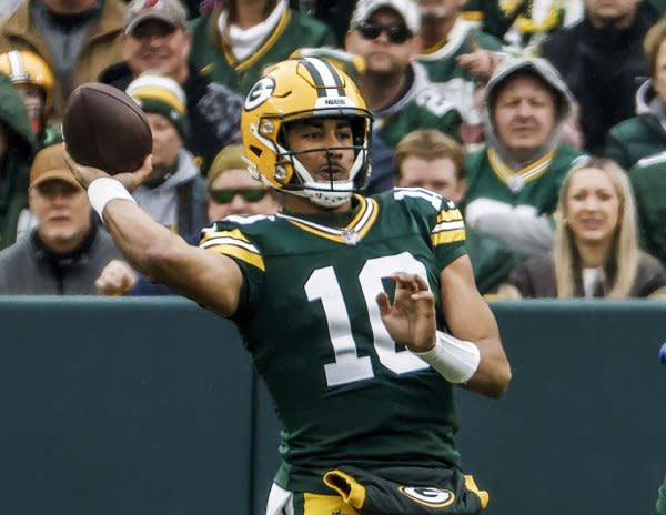Quarterback Jordan Love and the Green Bay Packers will host the Tampa Bay Buccaneers on Sunday in Green Bay, Wis. File Photo by Tannen Maury/UPI