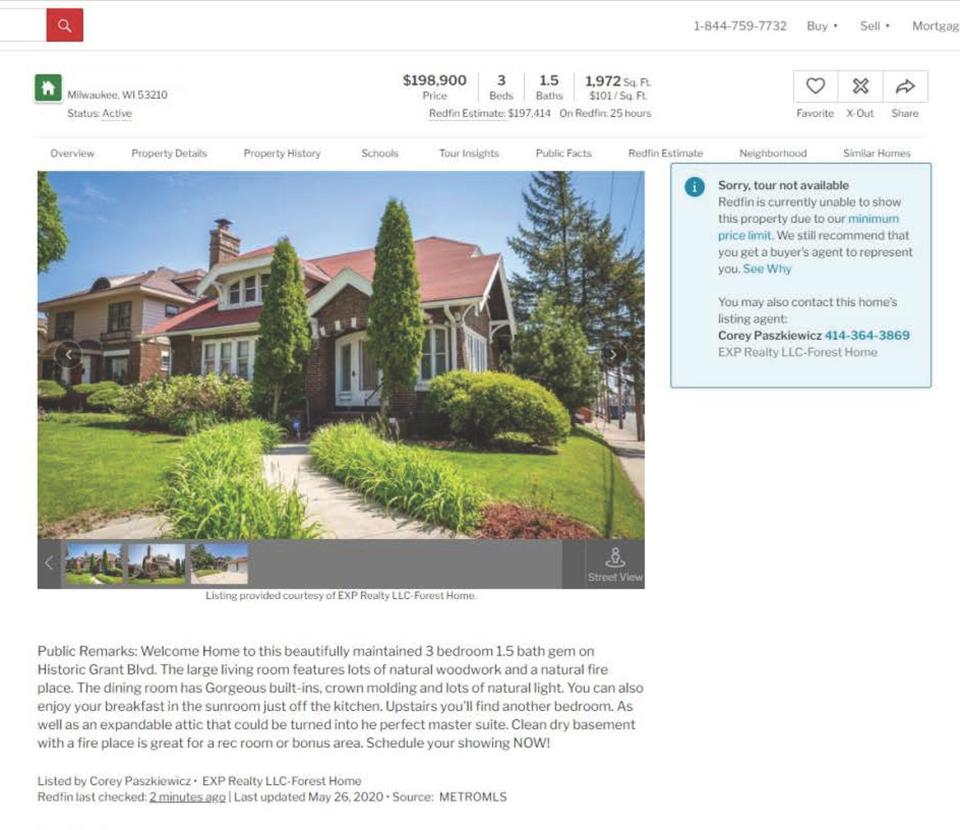 Redfin Milwaukee City Home 1