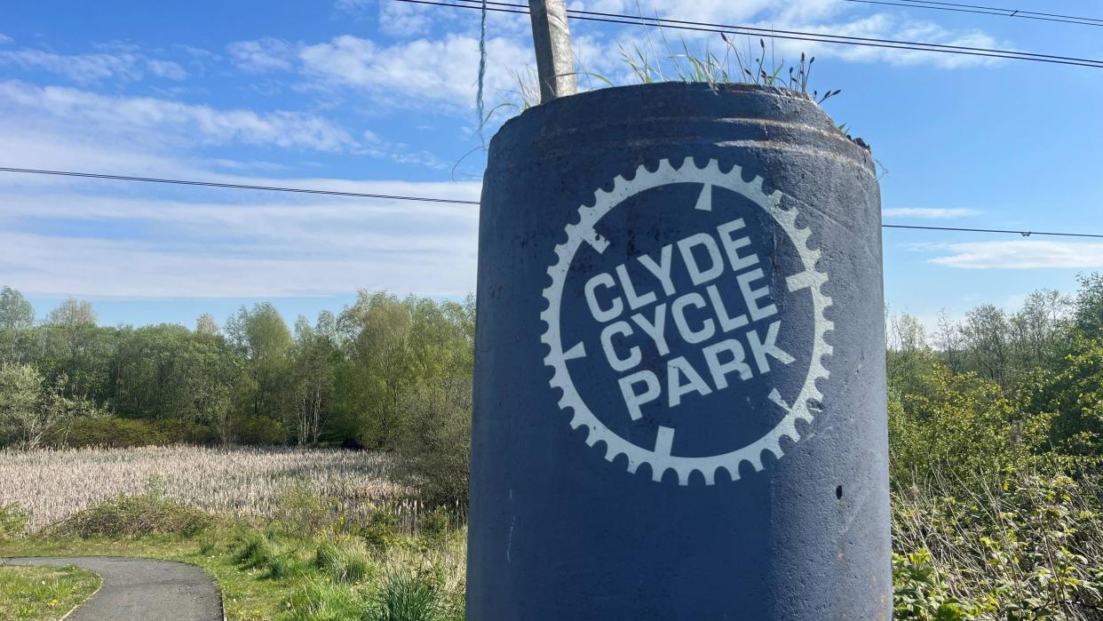 Clyde Cycle Park sign