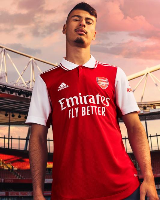 EPL: Arsenal Launches New Jersey, Gives Martinelli New Shirt Number