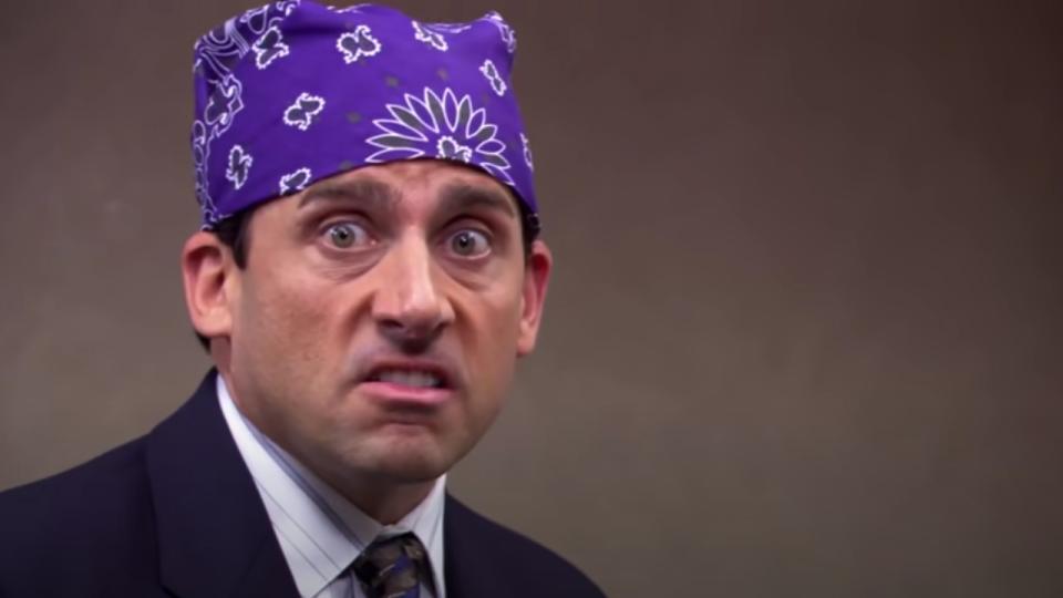 Michael (Steve Carell) dressed up as 