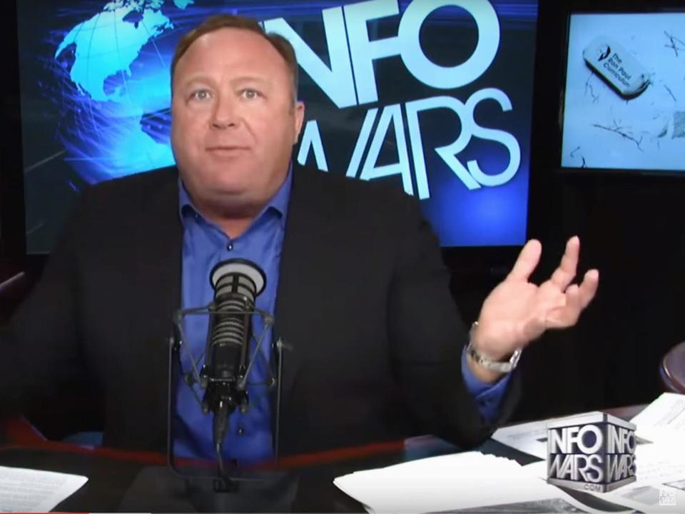 Alex Jones defends his claim Donald Trump could be assassinated by the ‘Deep State’