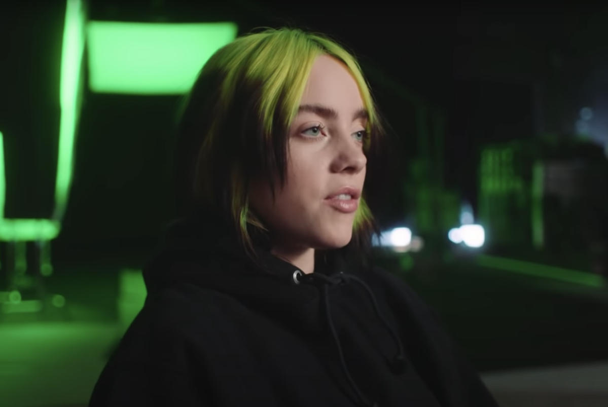 See Billie Eilish Discuss Designing Logo Version for 2028 Olympics