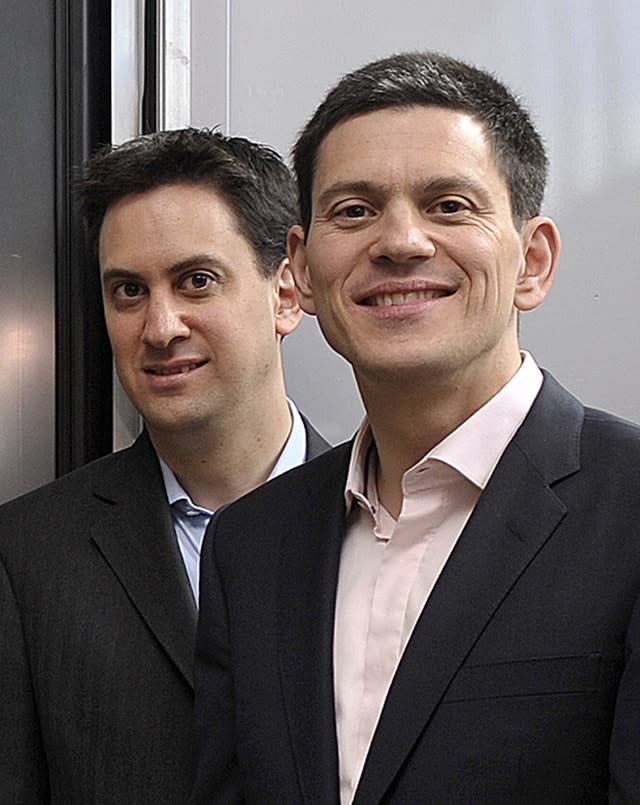 Ed and David Miliband