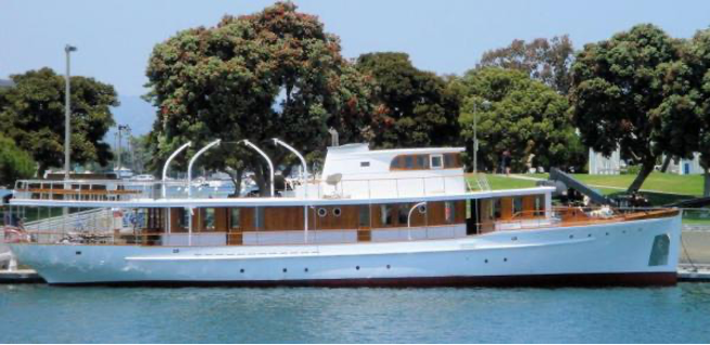 A yacht seen in Pal Joey that’s included in the Julien’s Auction TCM sale. - Credit: Julien's Auctions