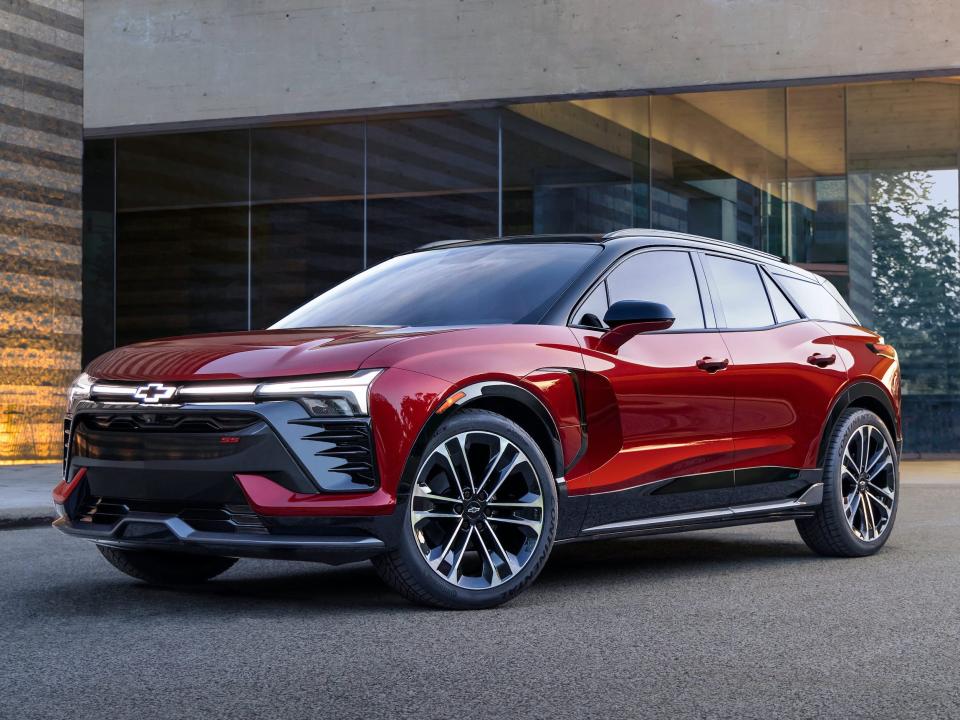 The Chevrolet Blazer EV electric SUV. [EMARGO 7/18 DNP]