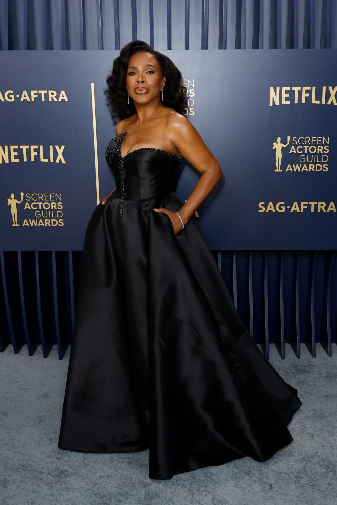 Sheryl Lee Ralph attends the 30th Annual Screen Actors Guild Awards at Shrine Auditorium and Expo Hall on February 24, 2024 in Los Angeles, California.