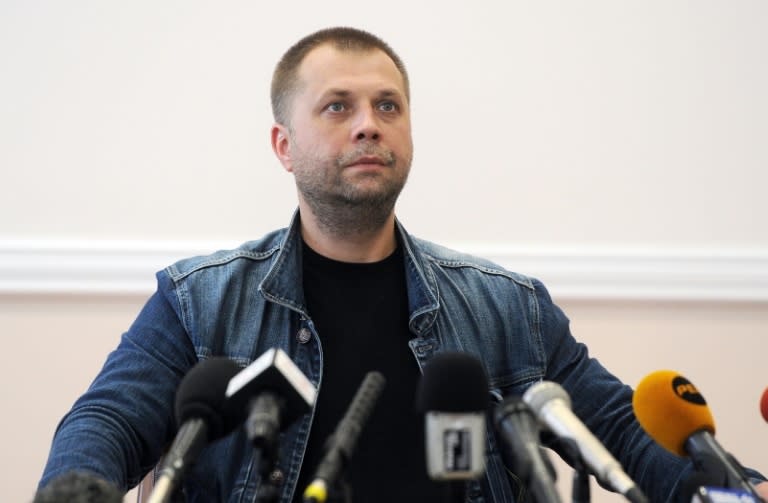 Alexander Borodai, pictured on July 20, 2014, announced he was launching a support network for Russian volunteers who fought in the conflict and the families of those killed