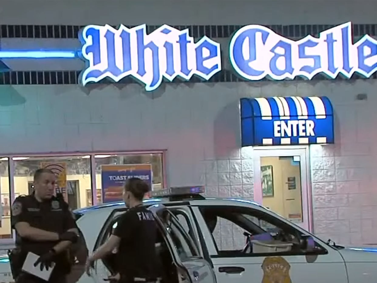 The brawl happened outside a White Castle restaurant in May: RTV6 The Indy Channel