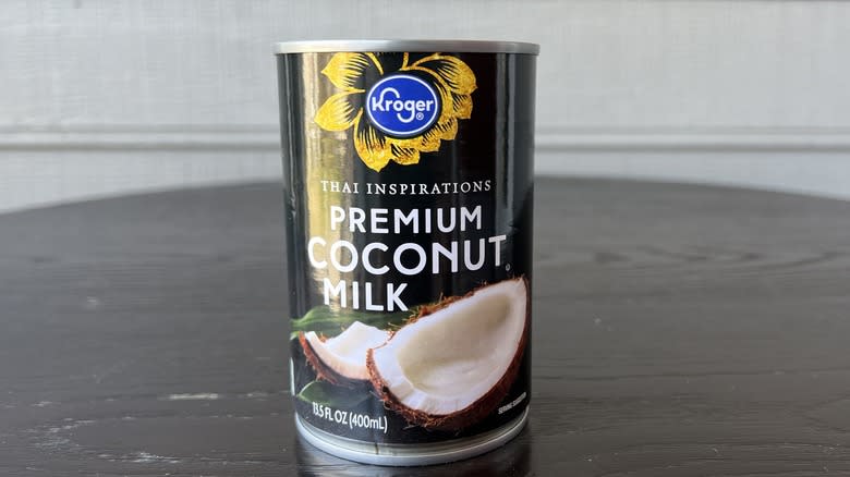 Kroger coconut milk can