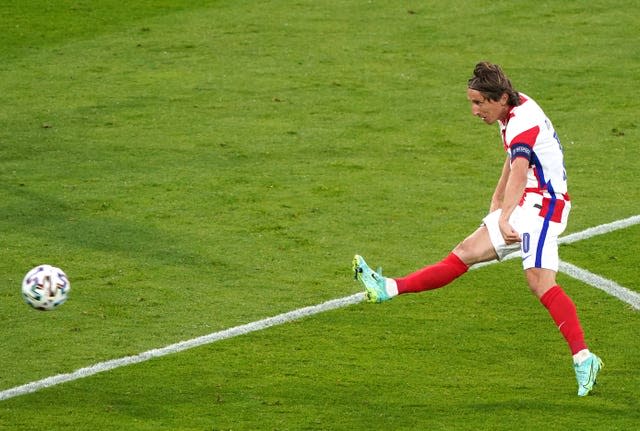 The Croatian scored a superb goal against Scotland