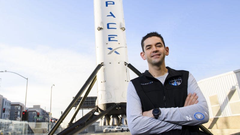 Billionaire Jared Isaacman funded the Inspiration4 mission. - Photo: PATRICK T. FALLON/AFP (Getty Images)