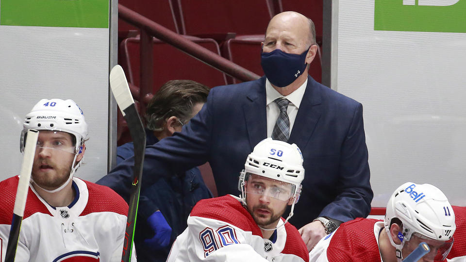 Claude Julien was let go by the Montreal Canadiens on Wednesday.  (Photo by Jeff Vinnick/NHLI via Getty Images)