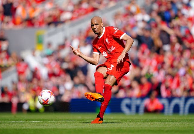 Liverpool midfielder Fabinho