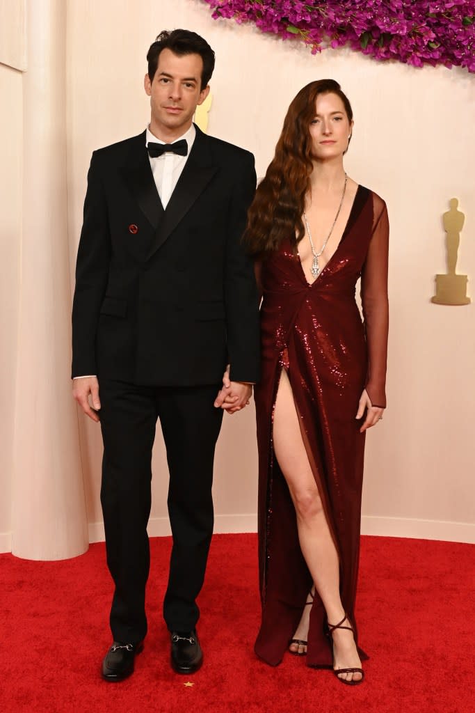 Mark Ronson and Grace Gummer 96th Annual Academy Awards, Arrivals, Los Angeles, California, USA - 10 Mar 2024