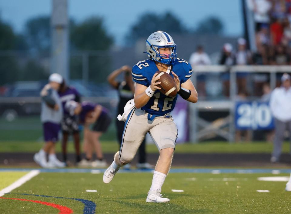 Andrew Leonard and Olentangy Liberty defeated New Albany 17-3 in Week 5, earning their first win of the season.