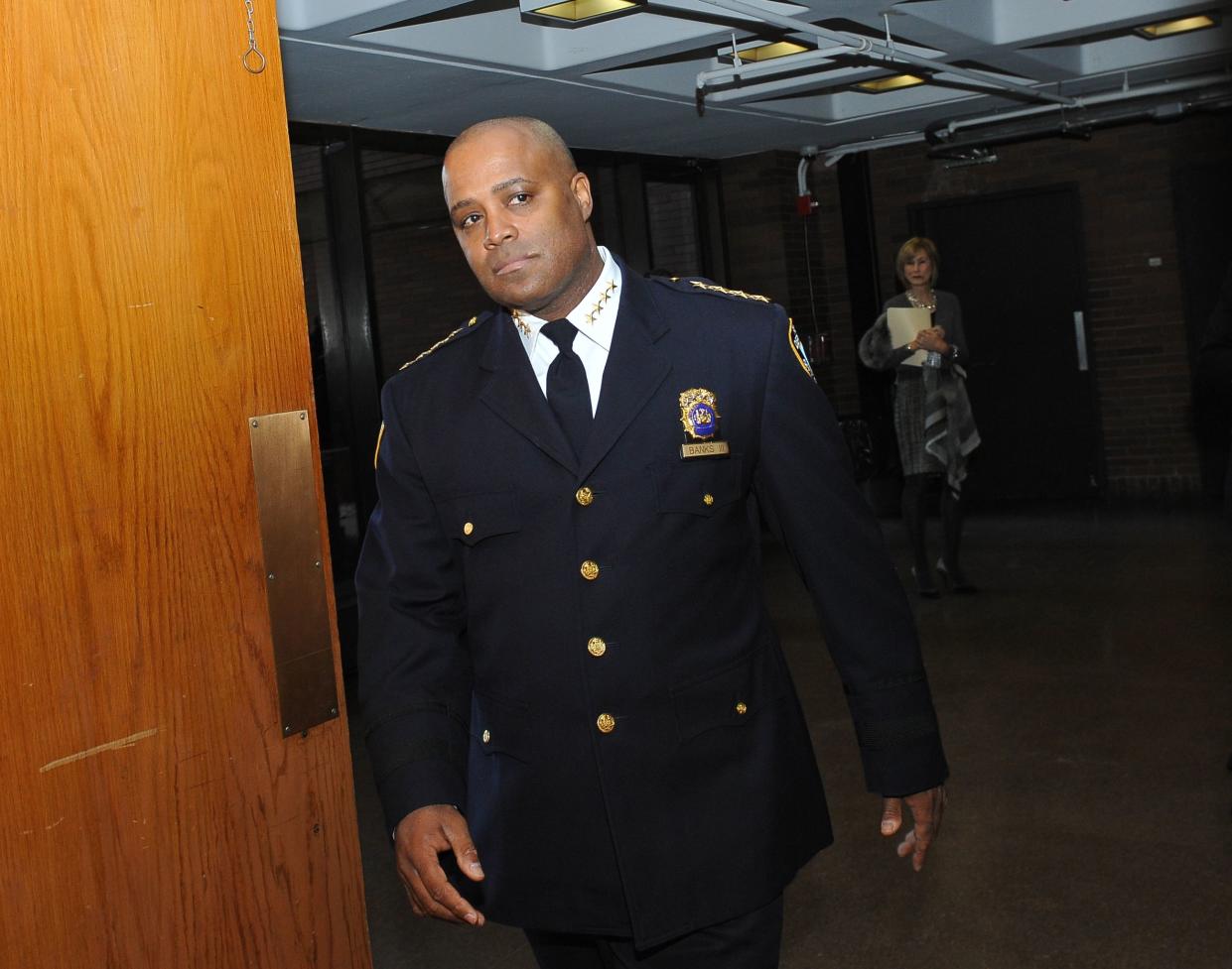 Chief of Department Phillip Banks is pictured in 2013. 